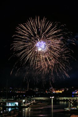 Blanes 'in ünlü yıllık havai fişek yarışması