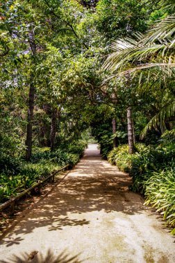 Blanes botanik bahçesinin köşelerini keşfetmek