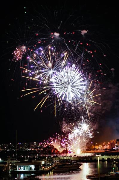 Blanes famous annual fireworks contest