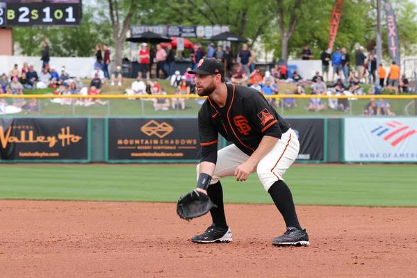 San Francisco Giants Allo Scottsdale Stadium Scottsdale Arizona Usa Marzo — Foto Stock