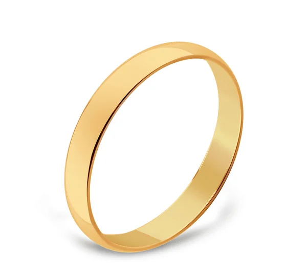 황금 결혼 반지 — 스톡 사진