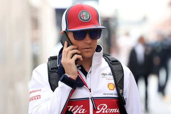 摩纳哥蒙特卡洛 2019年5月22日至26日 2019年摩纳哥大奖赛 Alfa Romeo的Kimi Raikkonen — 图库照片