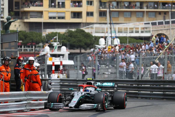 Monte Carlo Monaco Mai 2019 Valtteri Bottas Mercedes Amg Petronas — Photo