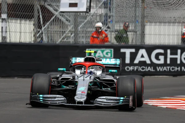 Monte Carlo Mónaco Mayo 2019 Valtteri Bottas Mercedes Amg Petronas — Foto de Stock