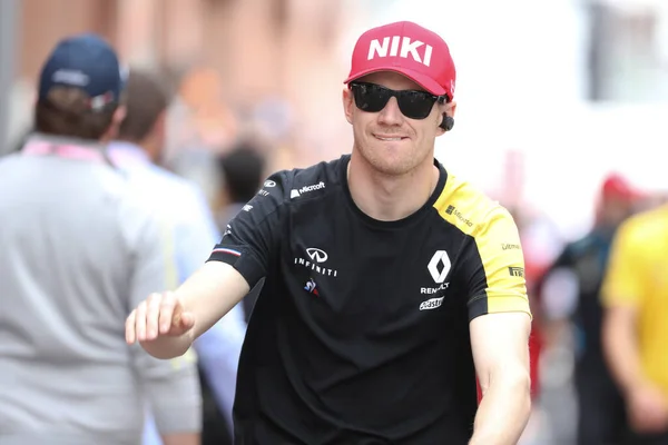 Monte Carlo Monaco Mai 2019 Nico Hülkenberg Vom Renault Team — Stockfoto