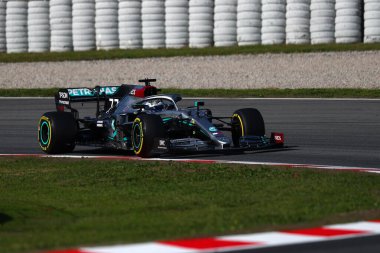 Barselona, İspanya. 19 Şubat 2020. Formula 1 sezon öncesi testi. Valtteri Bottas - Mercedes AMG Petronas F1 Ekibi Mercedes W11 