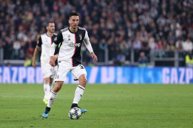 Torino, İtalya. 22 Ekim 2019. Uefa Şampiyonlar Ligi D Grubu. Juventus Fc, Lokomotiv Moskva 'ya karşı. Juventus FC 'den Rodrigo Bentancur..
