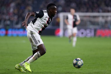 Torino, İtalya. 22 Ekim 2019. Uefa Şampiyonlar Ligi D Grubu. Juventus Fc, Lokomotiv Moskva 'ya karşı. Juventus FC 'den Blaise Matuidi..   