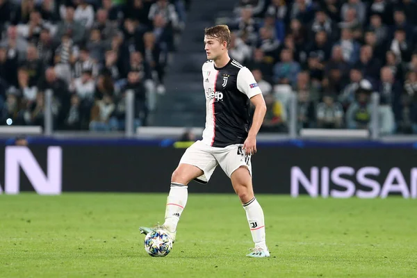 Turin Italien Oktober 2019 Uefa Champions League Gruppe Juventus Gegen — Stockfoto