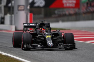Barselona, İspanya. 28 Şubat 2020. Formula 1 sezon öncesi testi. Fransa 'dan Esteban Ocon ve F1 Kış Sınavı' nın altıncı gününde Renault Spor Formula 1 Takımı 