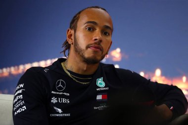 Barselona, İspanya. 20 Şubat 2020. Formula 1 sezon öncesi testi. Lewis Hamilton - F1 Kış Sınavı 'nın ikinci gününde Mercedes AMG Petronas F1 Ekibi
