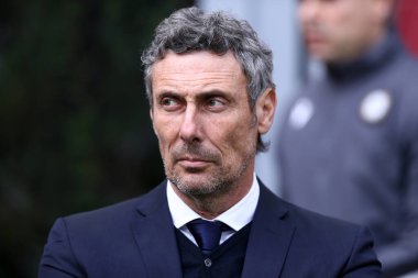 Milano, İtalya. 19 Ocak 2020. İtalyan Serisi A. Ac Milan, Udinese Calcio 'ya karşı. Luca Gotti, Udinese Calcio 'nun koçu.. 