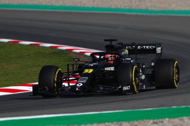 Barselona, İspanya. 19 Şubat 2020. Formula 1 sezon öncesi testi. Esteban Ocon - Renault Spor Formülü 1 Ekibi RS20