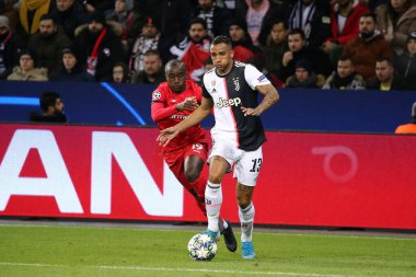 Leverkusen, Almanya. 11 Aralık 2019. Uefa Şampiyonlar Ligi 2019-20 Grubu D. Danilo Juventus FC 'den..   