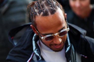 Barselona, İspanya. 26 Şubat 2020. Formula 1 sezon öncesi testi. Büyük Britanya 'dan Lewis Hamilton ve F1 Kış Sınavı sırasında Mercedes AMG Petronas F1 Takımı