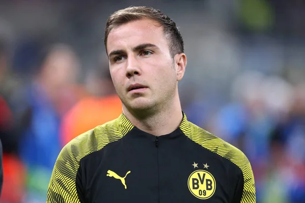 Milano Italië Oktober 2019 Uefa Champions League Internazionale Borussia Dortmund — Stockfoto