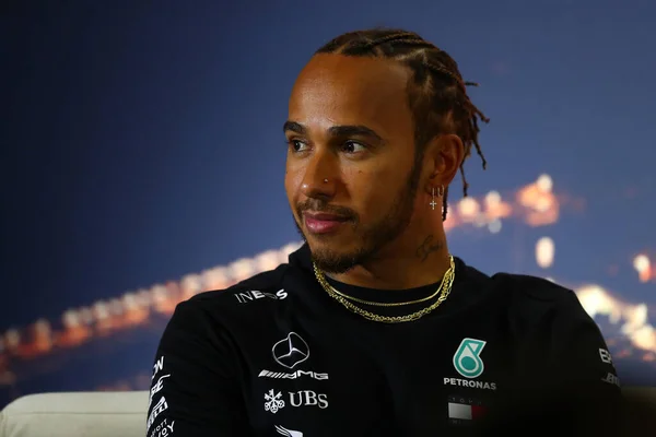 Barselona, İspanya. 20 Şubat 2020. Formula 1 sezon öncesi testi. Lewis Hamilton - F1 Kış Sınavı 'nın ikinci gününde Mercedes AMG Petronas F1 Ekibi