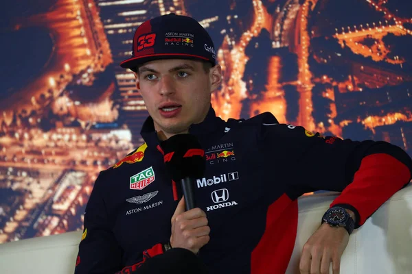 Barcelona España Febrero 2020 Prueba Pretemporada Fórmula Max Verstappen Los — Foto de Stock