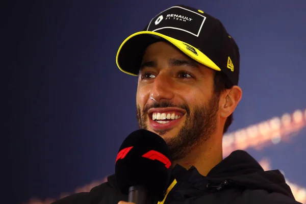 Barselona, İspanya. 26 Şubat 2020. Sezon öncesi F1 Kış Testi sırasında Avustralya ve Renault Formula 1 takımlarından Daniel Ricciardo 