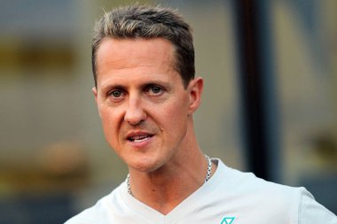 Michael Schumacher İtalya Formula 1 Grand Prix 2012 'de