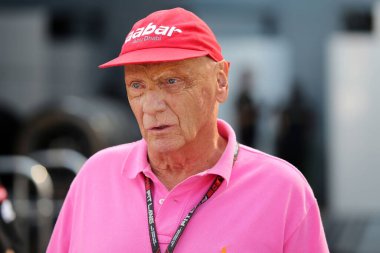 İtalya Formula 1 Grand Prix 2013 'te Niki Lauda
