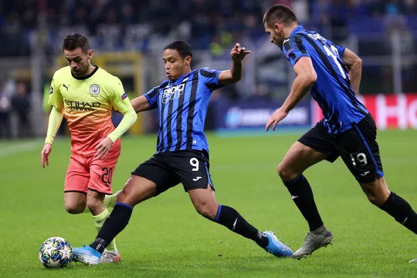 Milano Italia Novembre 2019 Uefa Champions League Atalanta Calcio Manchester — Foto Stock