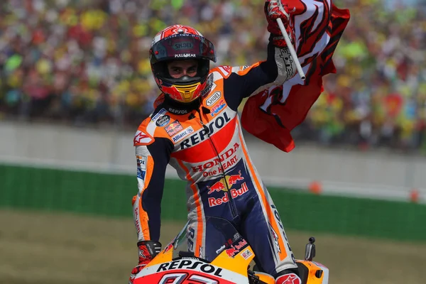 프로볼 Repsol Honda Team 마르케스 Marc Marquez 산마리노 Octo Grand — 스톡 사진