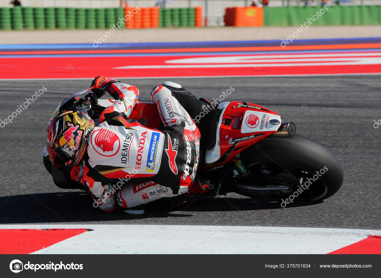 Takaaki Nakagami Lcr Honda Torze Podczas Darmowej Praktyki ...