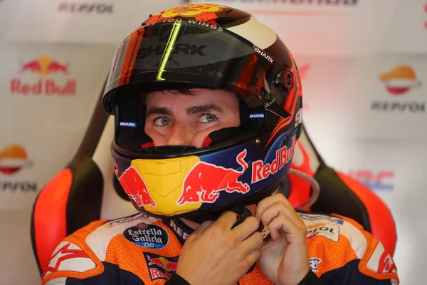 Jorge Lorenzo Repsol Honda Team Dans Garage Moto Octo Grand — Photo