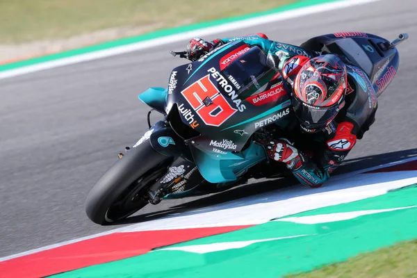 Petronas Yamaha Srt Den Fabio Quartararo San Marino Nun Moto — Stok fotoğraf