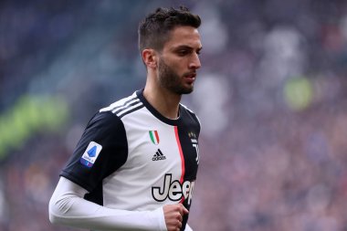 Torino, İtalya. 16 Şubat 2020. İtalyan Serisi A. Juventus Fc, Brescia Calcio 'ya karşı. Juventus FC 'den Rodrigo Bentancur..