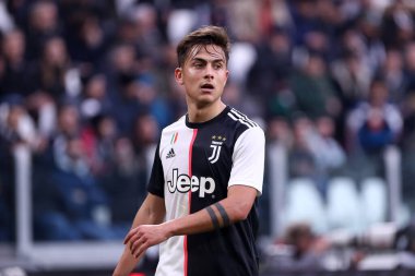 Torino, İtalya. 16 Şubat 2020. İtalyan Serisi A. Juventus Fc, Brescia Calcio 'ya karşı. Juventus FC 'den Paulo Dybala.   