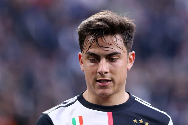 意大利都灵 2020年2月16日 意大利的意甲尤文图斯Fc对Brescia Calcio Juventus Fc的Paulo Dybala — 图库照片