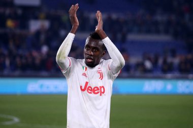 Roma, İtalya. 12 Ocak 2020. İtalyan Serisi A. Roma, Juventus Fc 'e karşı. Roma, Juventus Fc 'e karşı. Juventus FC 'den Blaise Matuidi..   