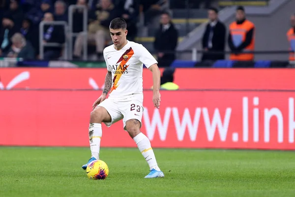 Milano Italië December 2019 Italiaanse Serie Internazionale Roma Gianluca Mancini — Stockfoto