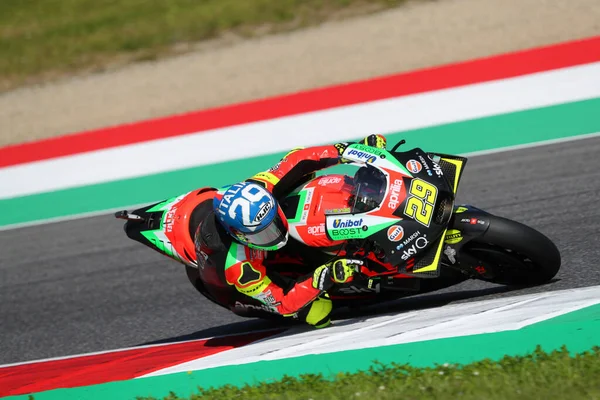 Andrea Iannone Equipe Aprilia Pista Durante Moto Oakley Grand Prix — Fotografia de Stock