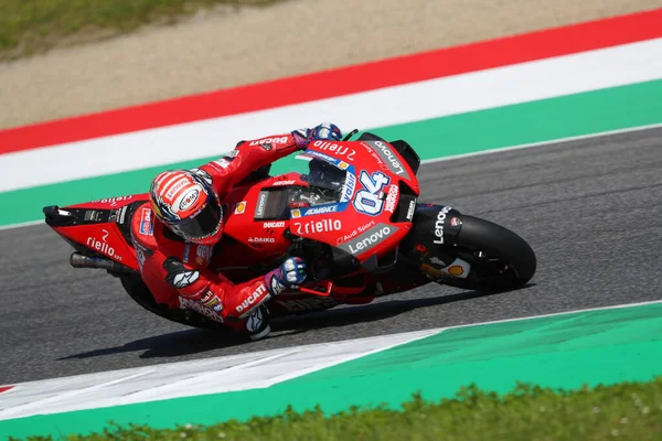 Andrea Dovizioso Equipe Ducati Caminho Certo Durante Grande Prêmio Moto — Fotografia de Stock