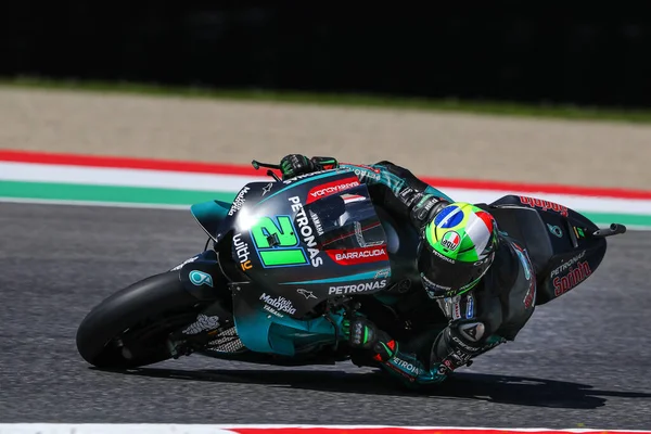 Franco Morbidelli Από Petronas Yamaha Srt Καλό Δρόμο Κατά Διάρκεια — Φωτογραφία Αρχείου