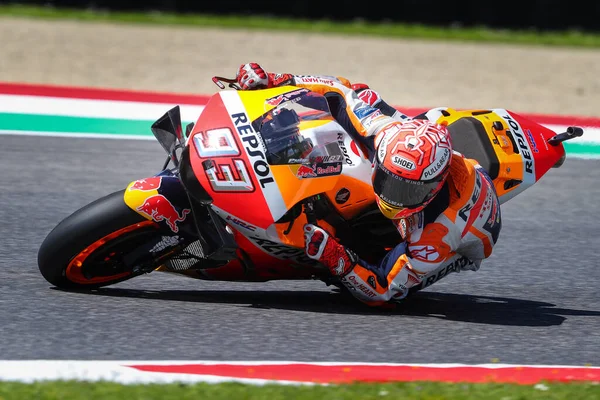 Marc Marquez Repsol Honda Team Piste Lors Des Essais Libres — Photo