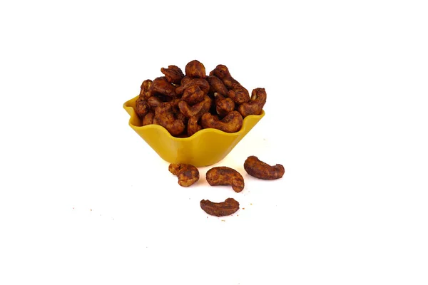 Dry Fruits Flavor White Background — Stock Photo, Image