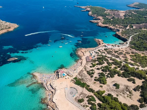 Cala Conta Oeste Ibiza — Stockfoto