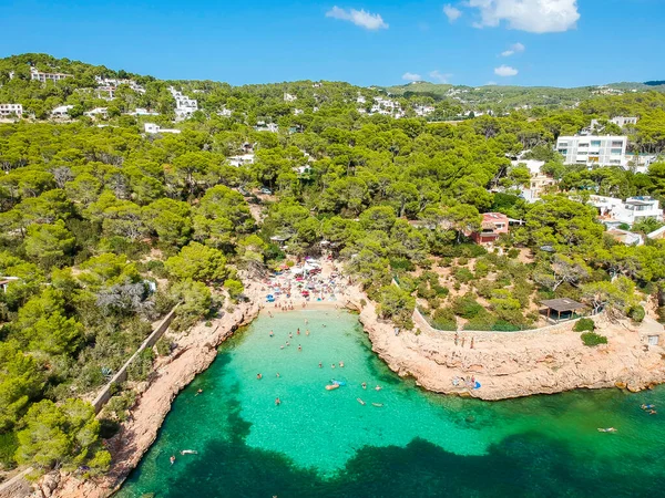 Cala Gracioneta oeste de Ibiza.