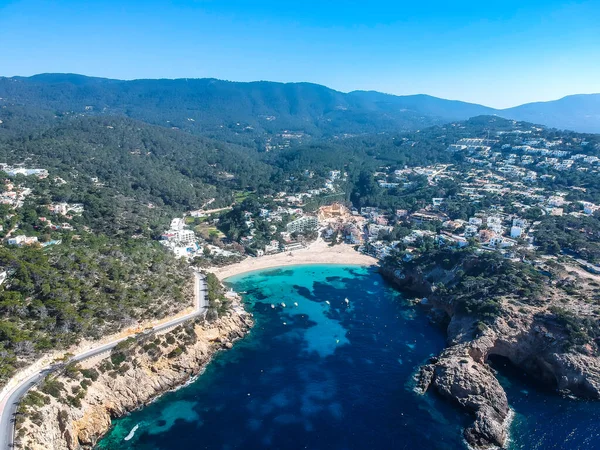 Cala Vadella, Oeste de İbiza. Espaa.