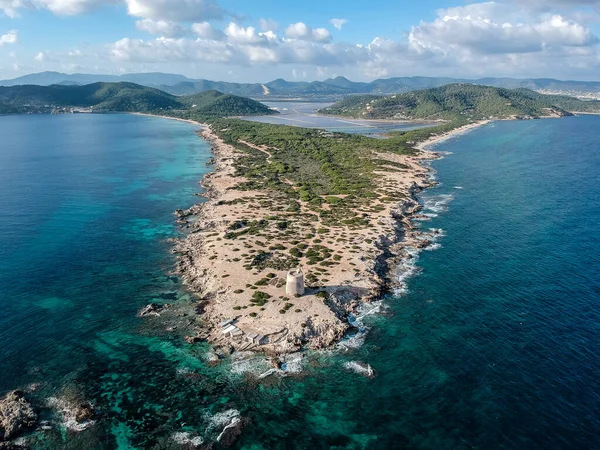 Torre de Ses Portes, ses Salines, İbiza.