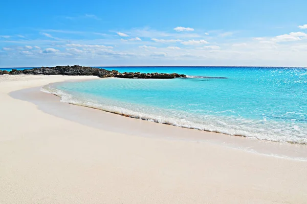 Küba plajı. Cayo Largo del Sur plajı. Küba.