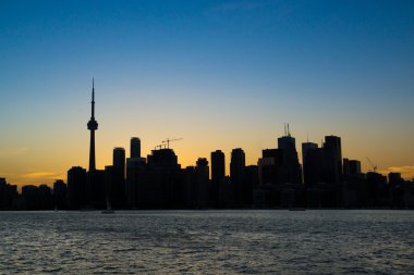 Toronto, Kanada 'nın ufuk çizgisi
