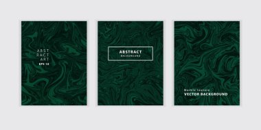 Mermer sanat kalıpları ayarlandı. Modern sıvı dokular. Soyut arkaplan şablonu. Tasarım kapakları, sunum, davetiye, el ilanları, posterler, kartvizitler ve