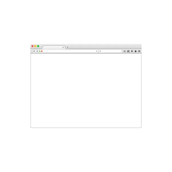 Web 浏览器窗口矢量图。矢量平面样式 — 图库矢量图片