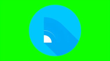 Değişen sinyal seviyesi, kablosuz ağ simgesi, wifi sembolü ile wifi noktasına simge bağlantısı