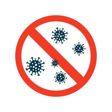 Çizimler konsepti Coronavirus COVID-19. Çin 'den Wuhan virüsü. Vektör illüstrasyonu.